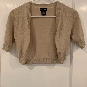 Glitter Shrug Cardigan